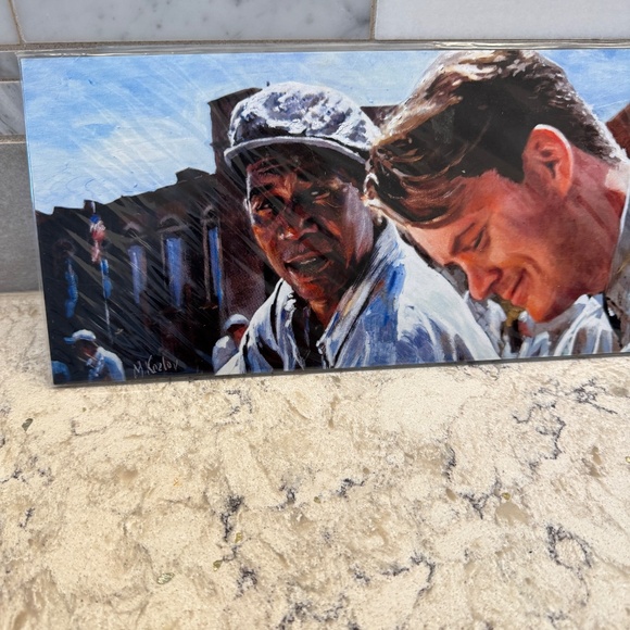 New Michael Kozlov Movie art Poster 11 1/2" x 6" Shawshank Redemption scene - Picture 13 of 13